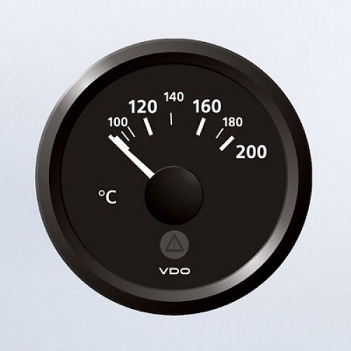 Мерач за температура на цилиндерот 60 - 200°C, Ø52 mm (една скала)